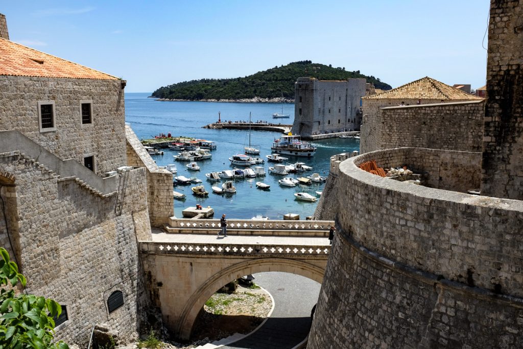 Dubrovniko miesto sienos