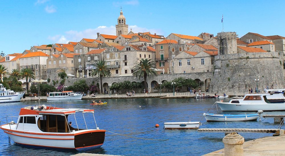 Korčula uostas