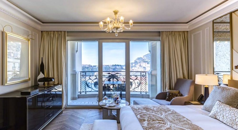 Monakas viešbutis miegamasis