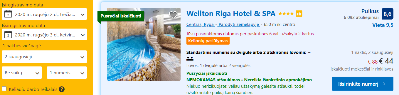 Viešbutis Ryga