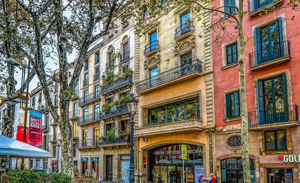 Barselona romantiškos vietos