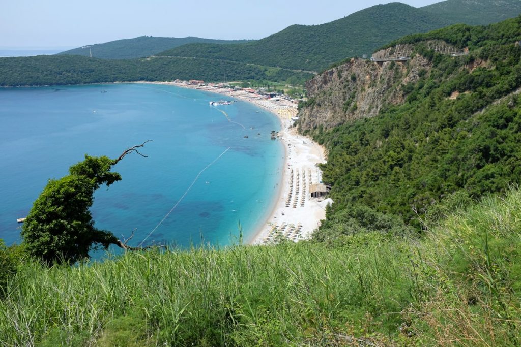 Juodkalnijos paplūdimiai